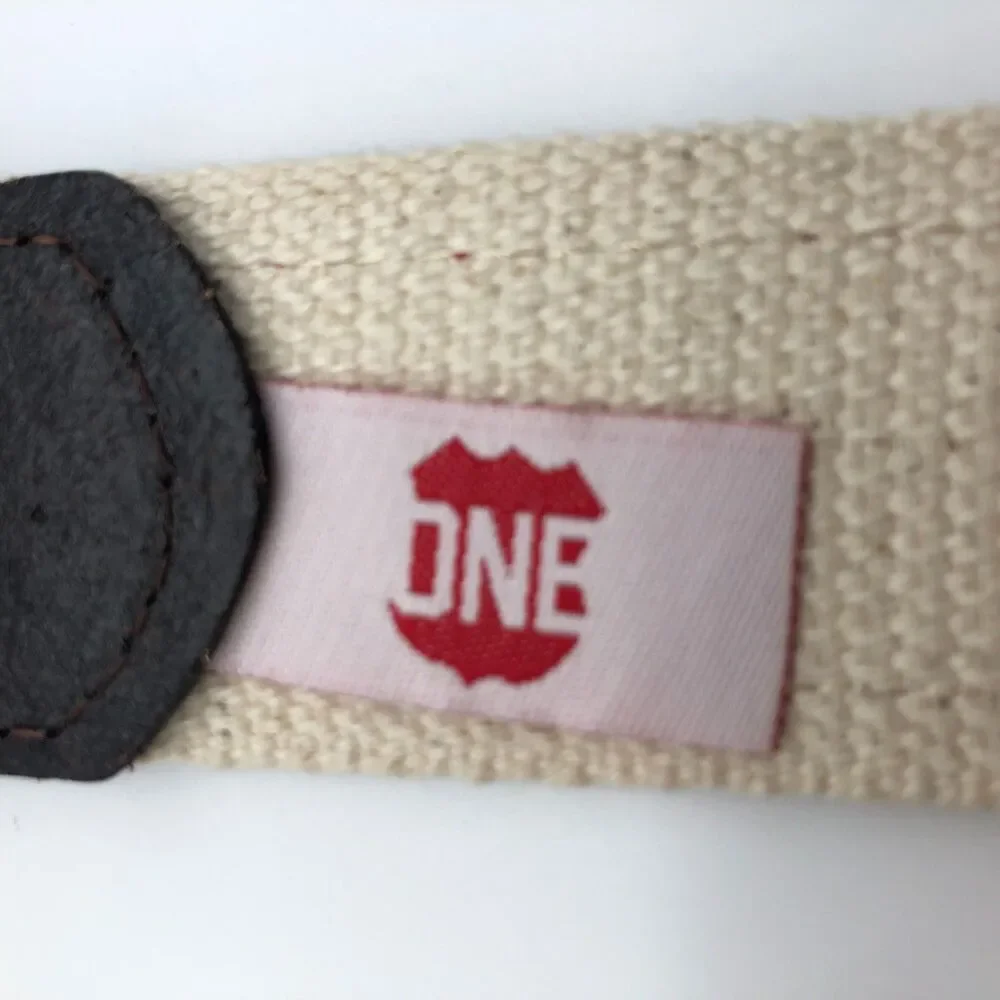 Route One Apparel Maryland Crab Logo Canvas Webbing Golf Belt Mens Size 32 NEW